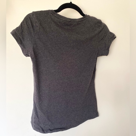 Puma Charcoal Grey Logo T-shirt - Picture 8 of 8